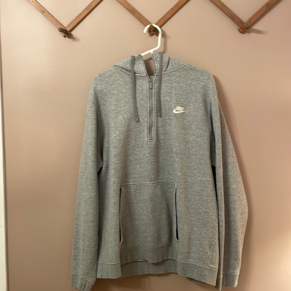 Grey Nike hoodie
